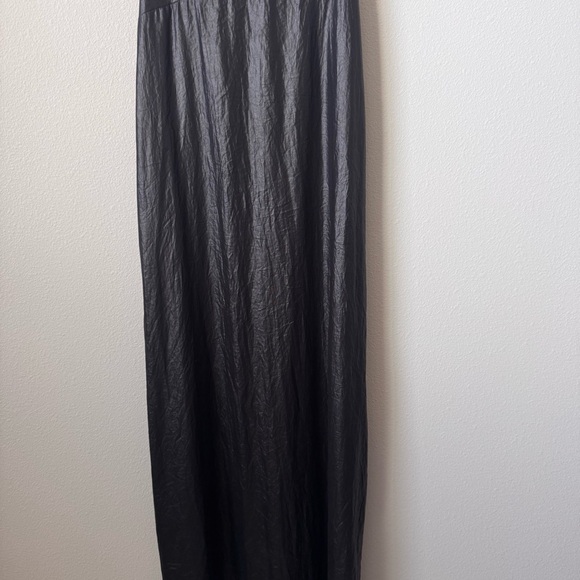 BCBGMaxAzria Deanne slip Maxi Dress black shimmer - Picture 5 of 14